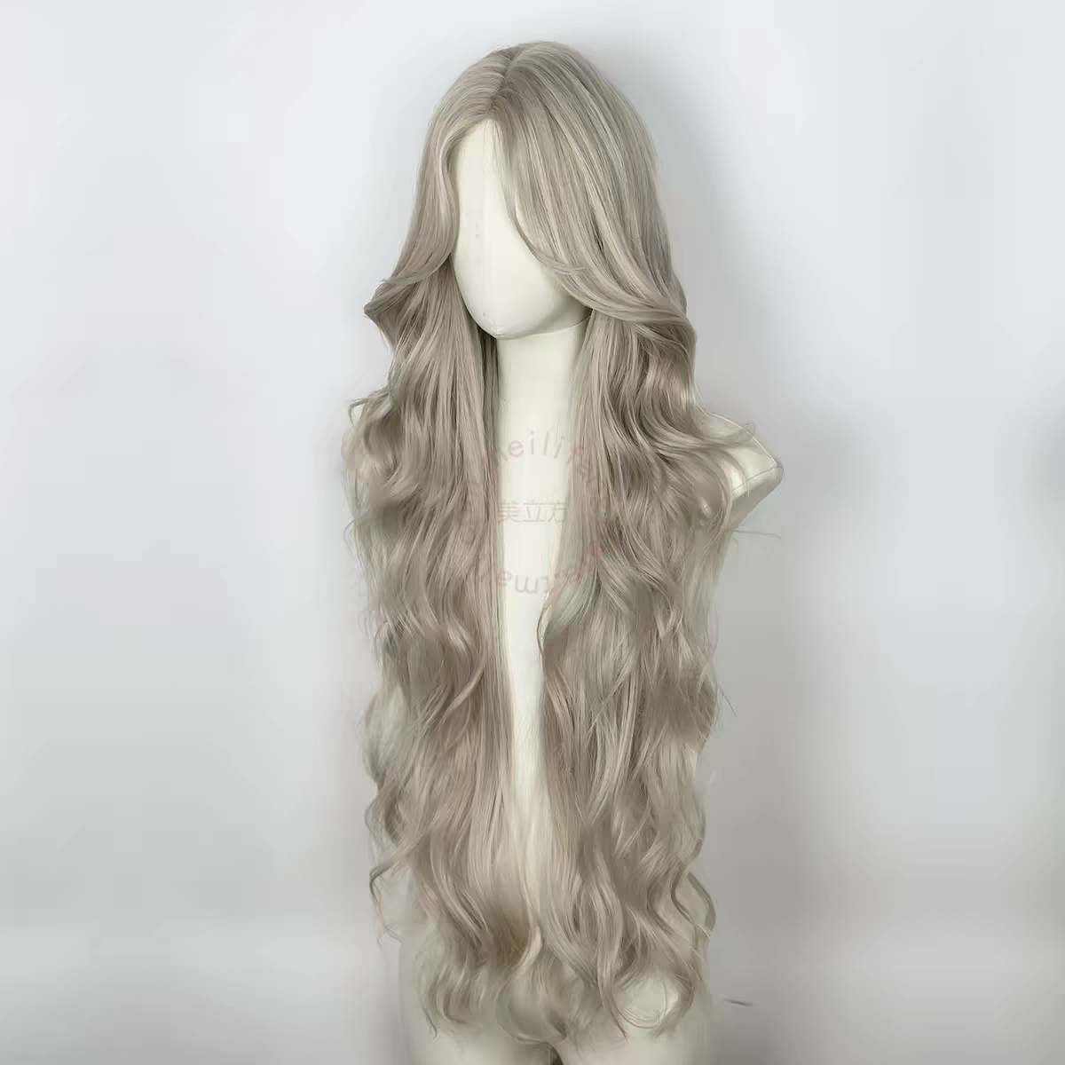 Silverstone 26" Body Wave Glueless Synthetic Wig – Ash Blonde