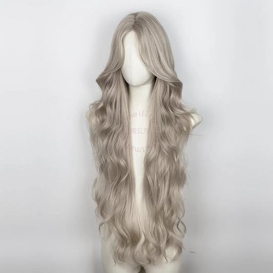 Silverstone 26" Body Wave Glueless Synthetic Wig – Ash Blonde