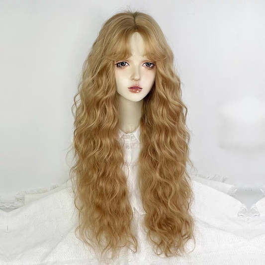 Honey 24" Body Wave Glueless Synthetic Wig – Golden Blonde