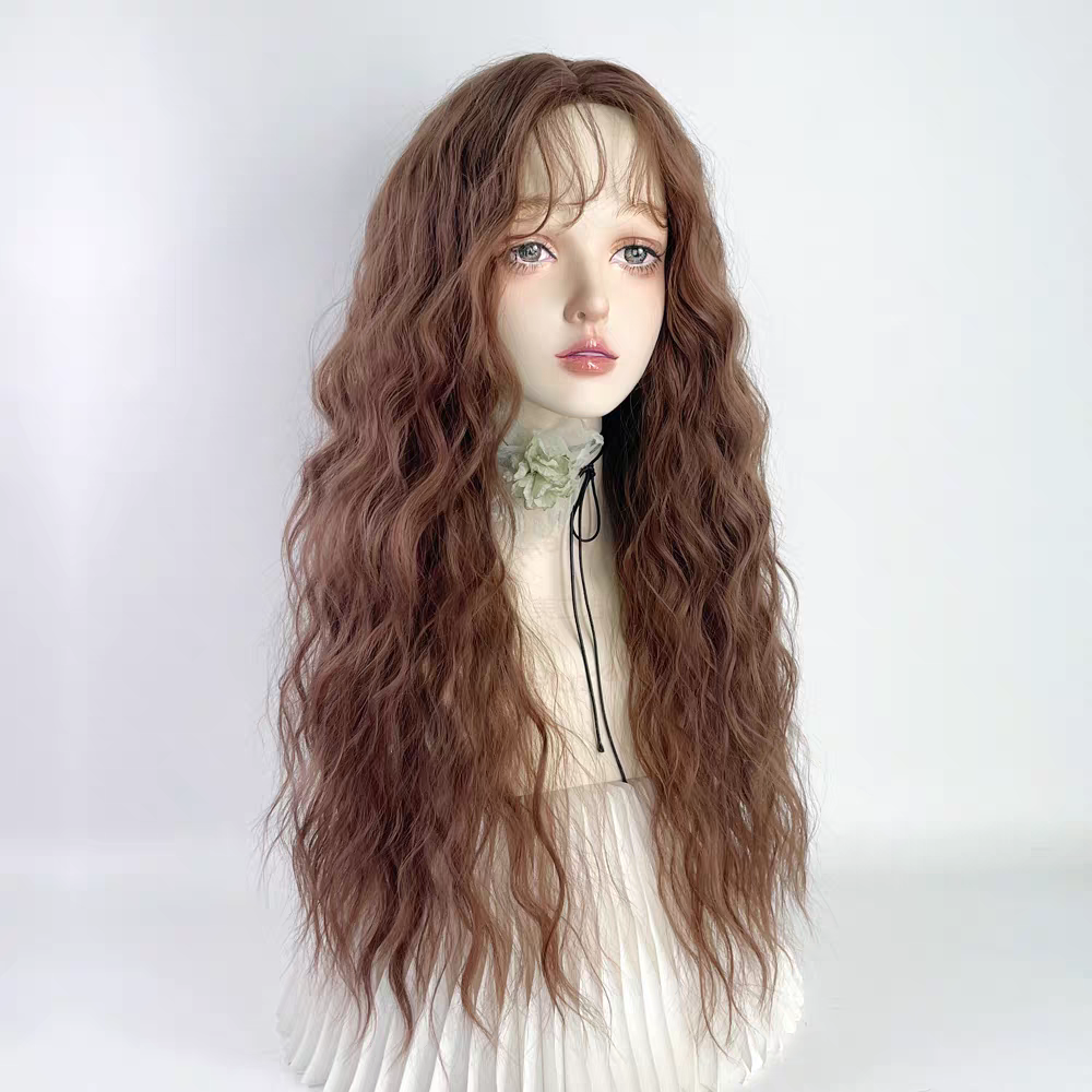 Biscotti 20" Curly Glueless Synthetic Wig – Chocolate Brown