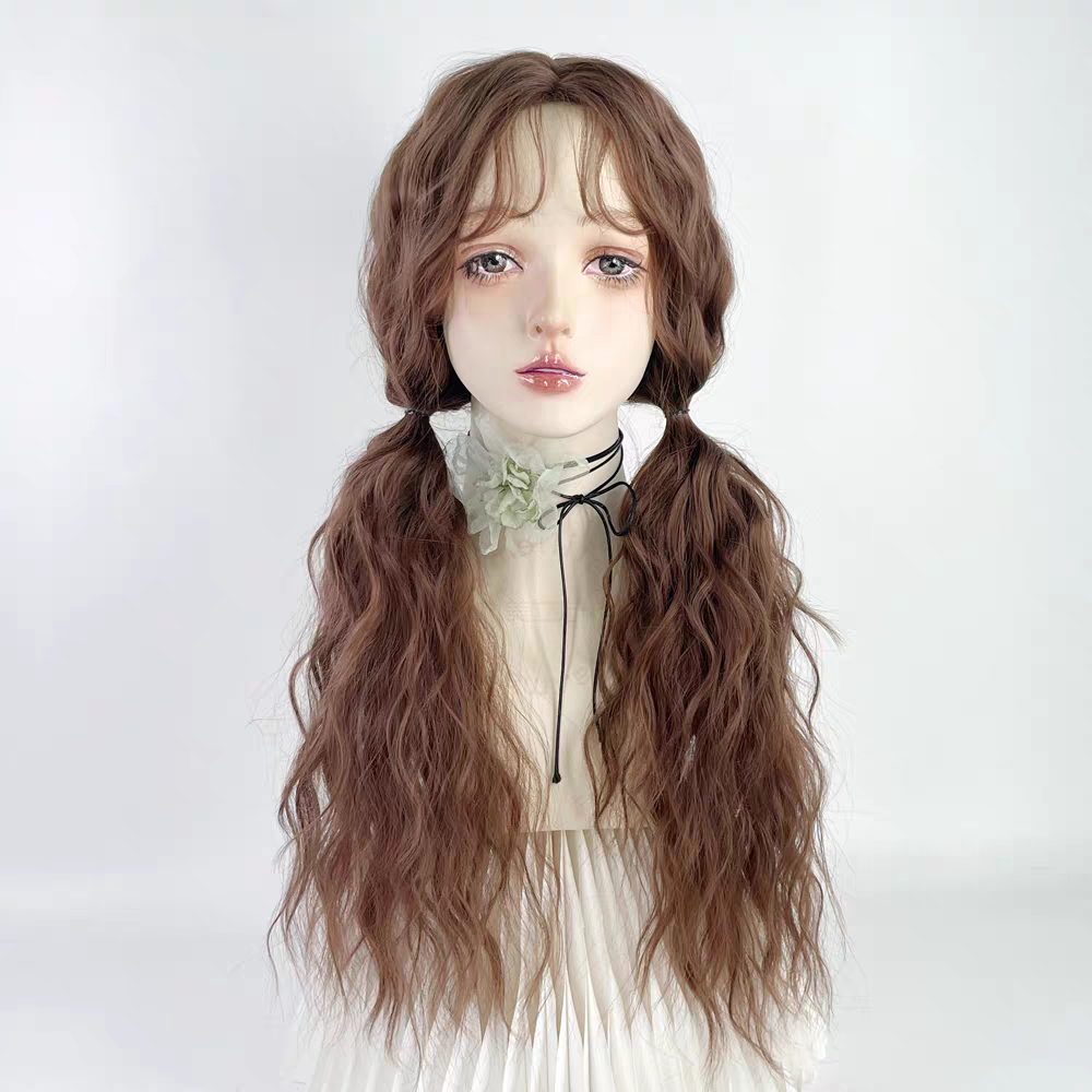 Biscotti 20" Curly Glueless Synthetic Wig – Chocolate Brown